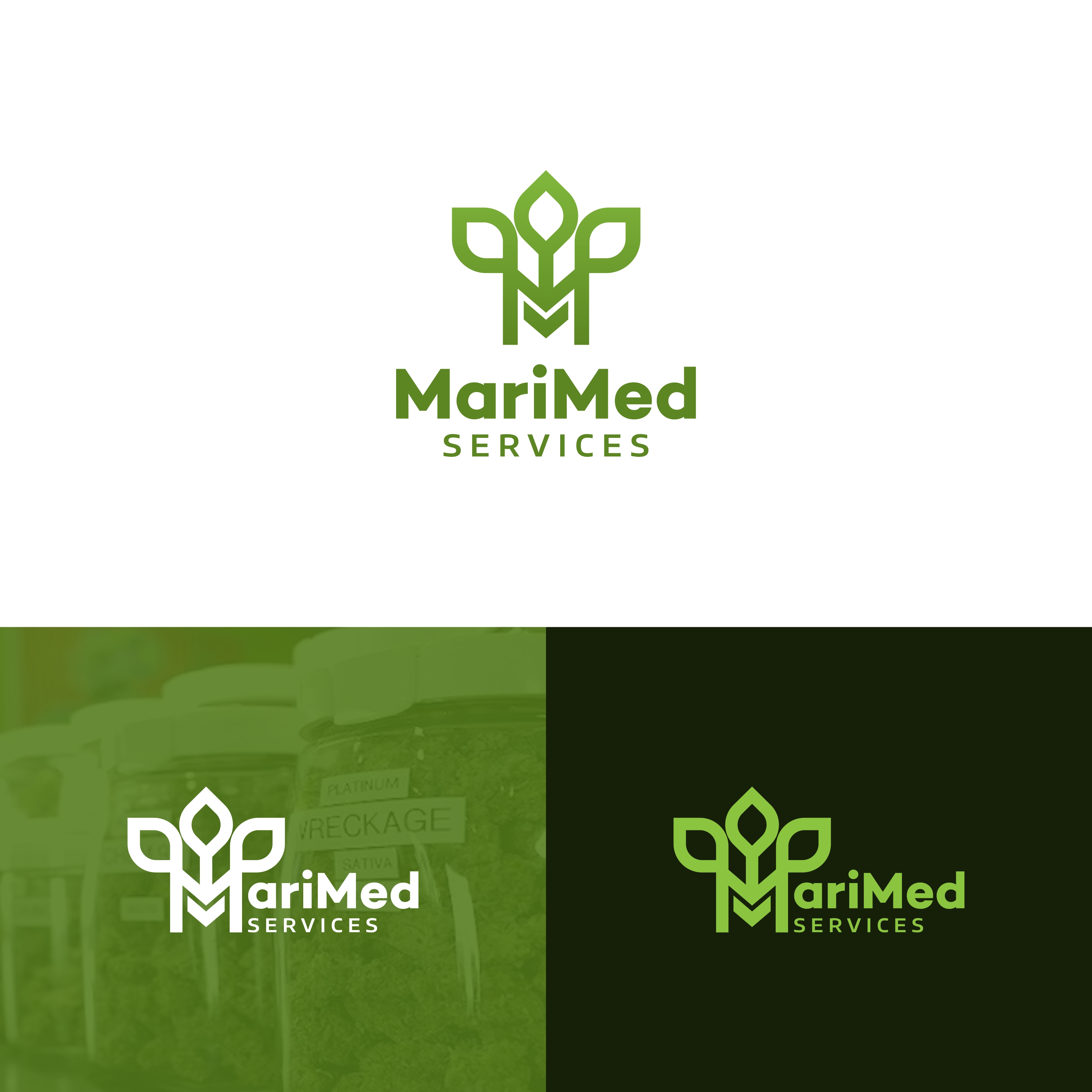 Logo Design by Farqaleit™ for MariMed Services, LLC | Design #23822991
