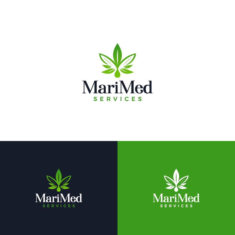 Logo Design by Gisella Guzmán for MariMed Services, LLC | Design #23877566