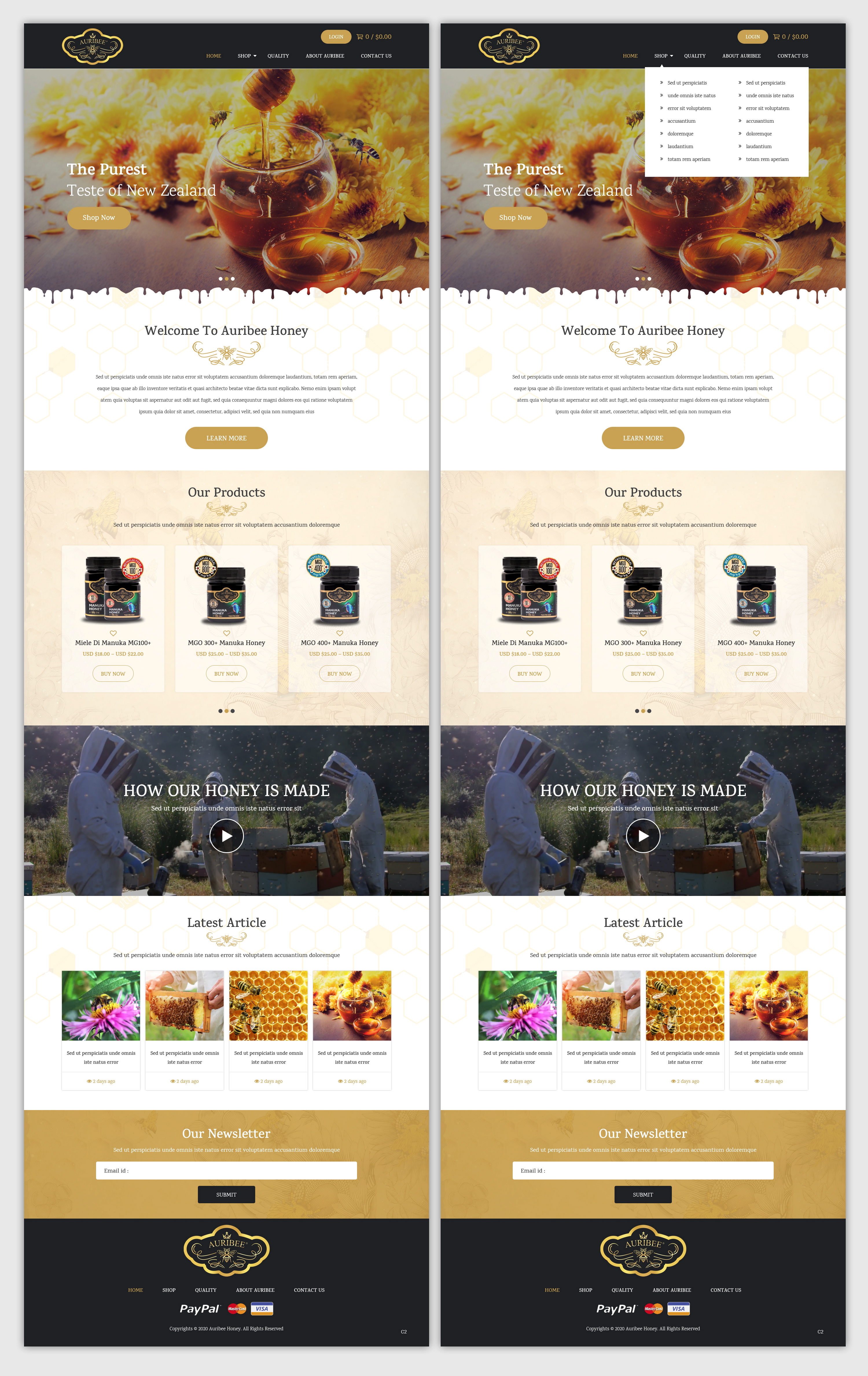 Web-Design von pb für Aurihealth | Design #23830531