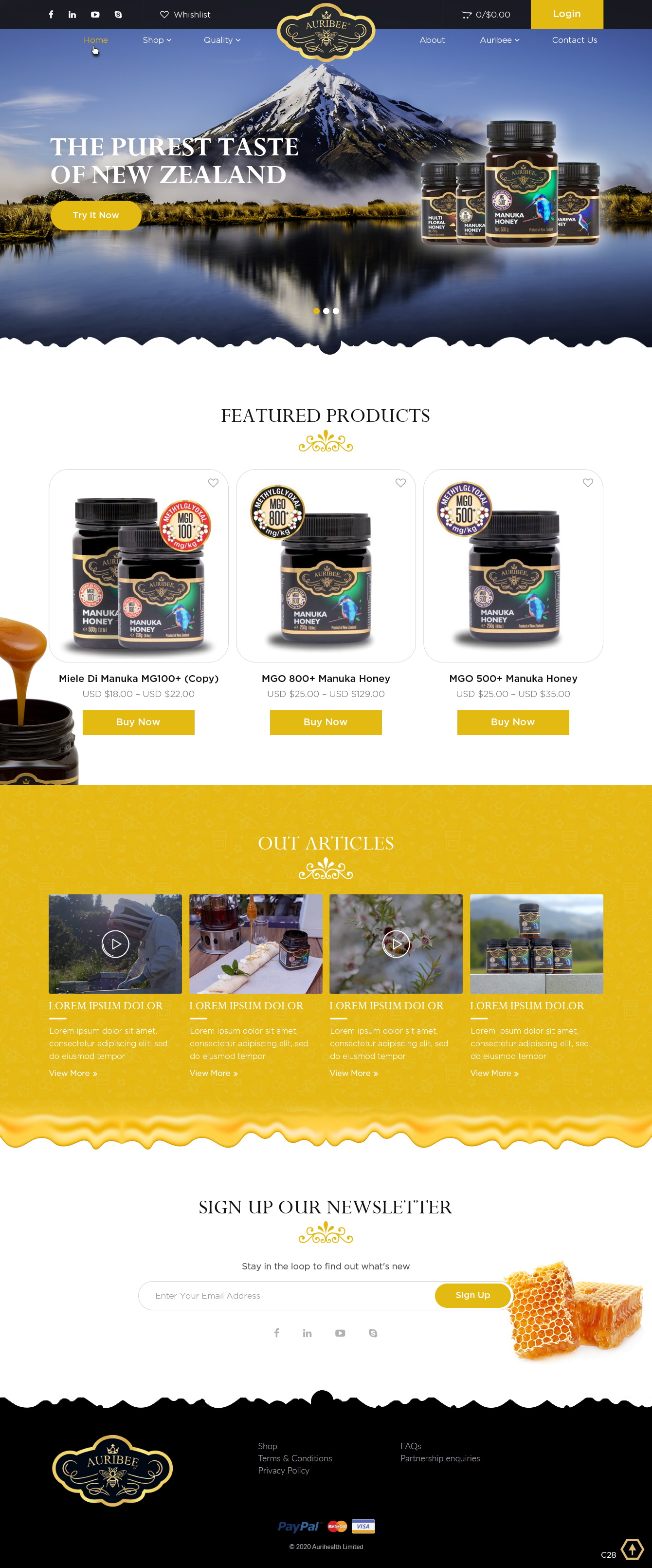 Web-Design von pb für Aurihealth | Design #23830533