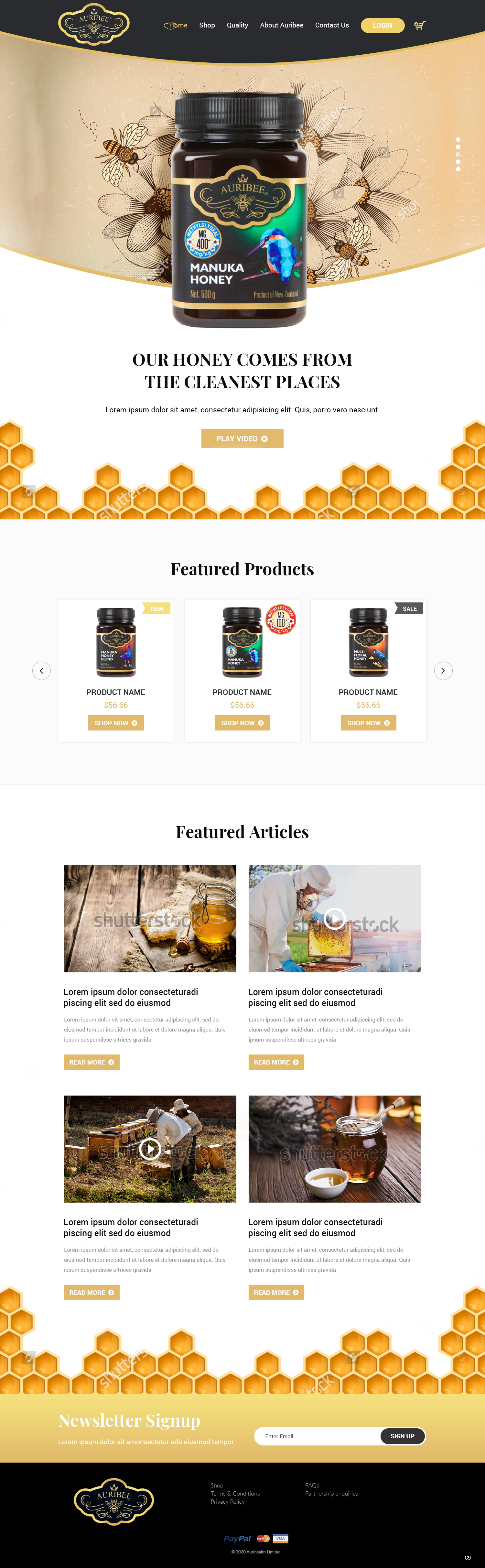 Web-Design von pb für Aurihealth | Design #23830536