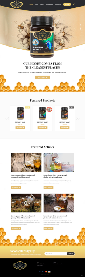 Web-Design von pb für Aurihealth | Design: #23830536