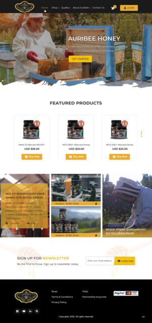 Web-Design von pb für Aurihealth | Design: #23830546