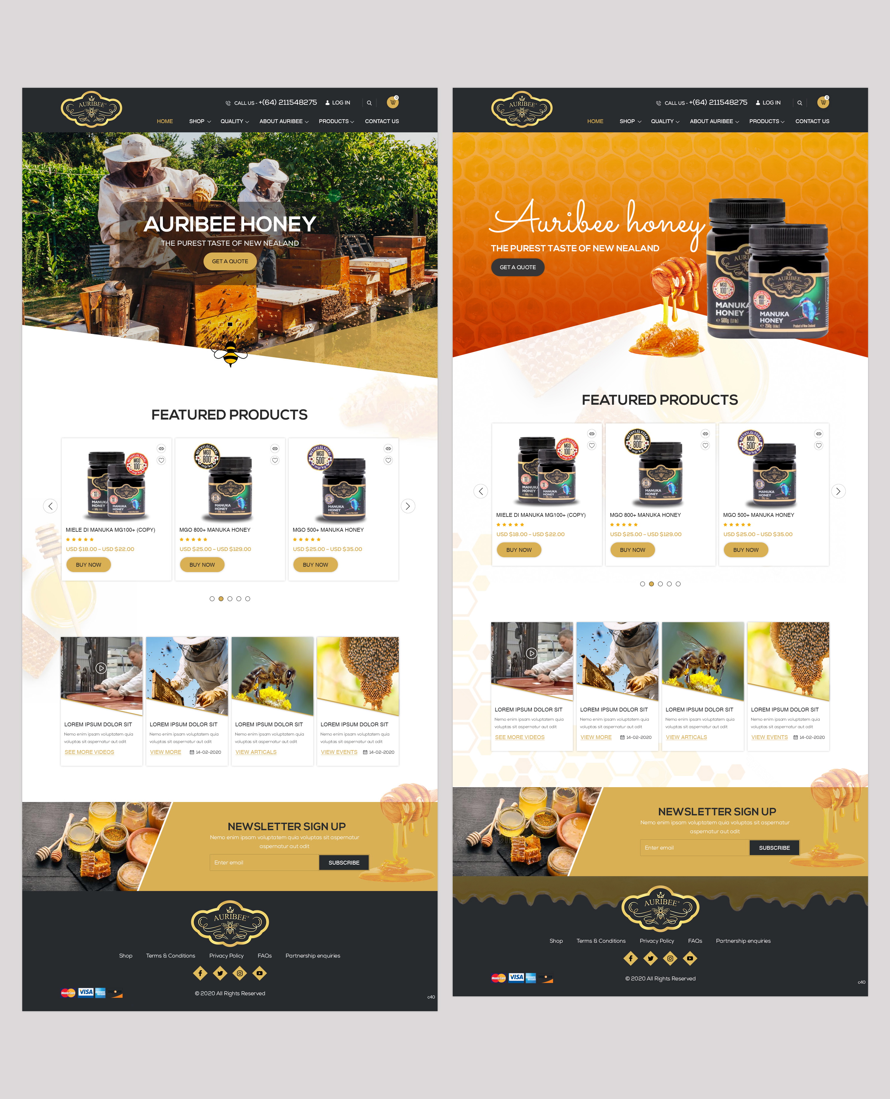 Web-Design von pb für Aurihealth | Design #23830548