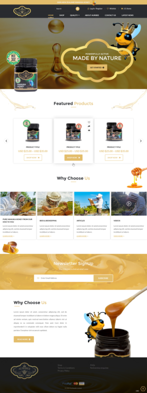 Web-Design von pb für Aurihealth | Design: #23830559