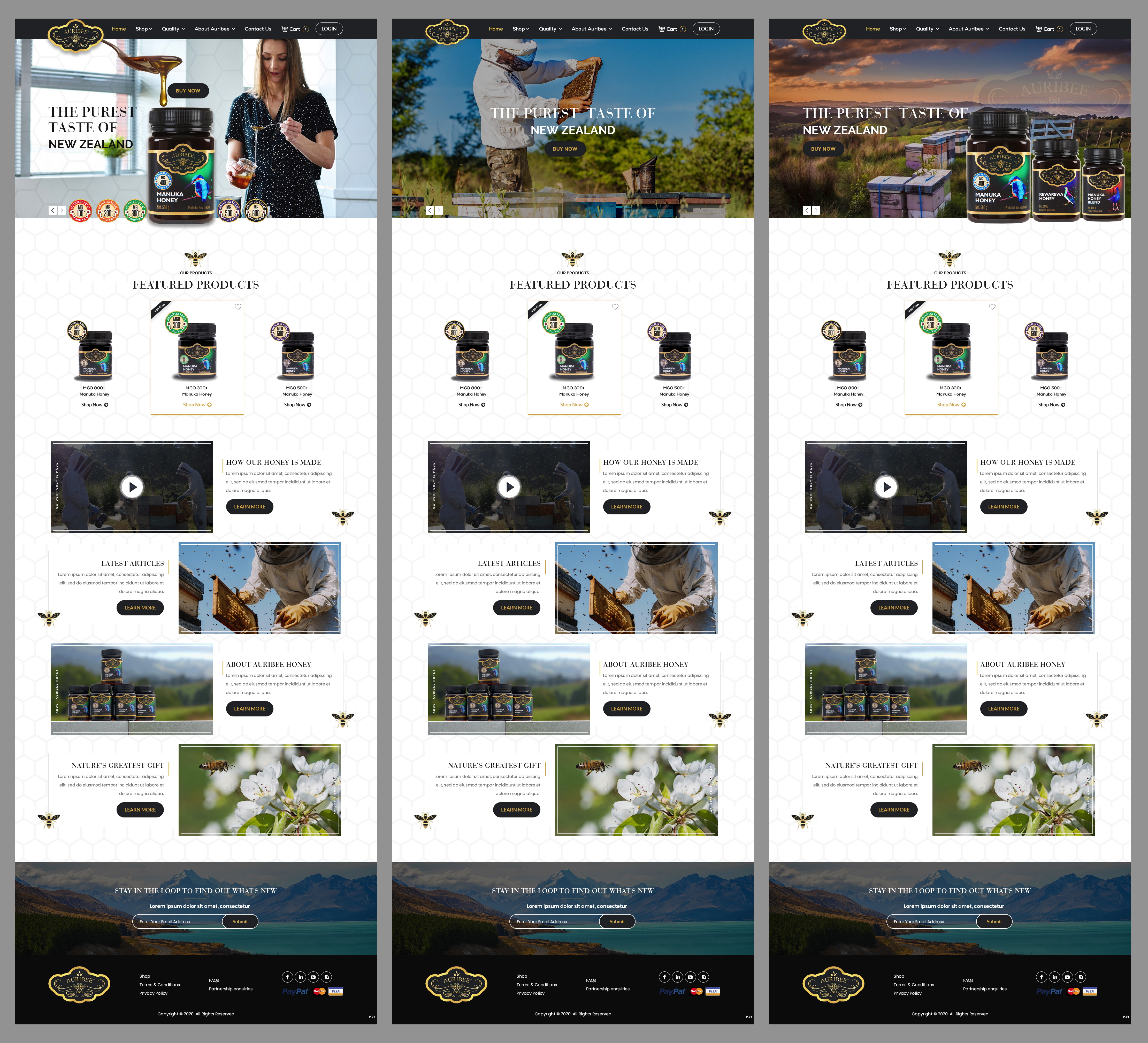 Web-Design von pb für Aurihealth | Design #23830561