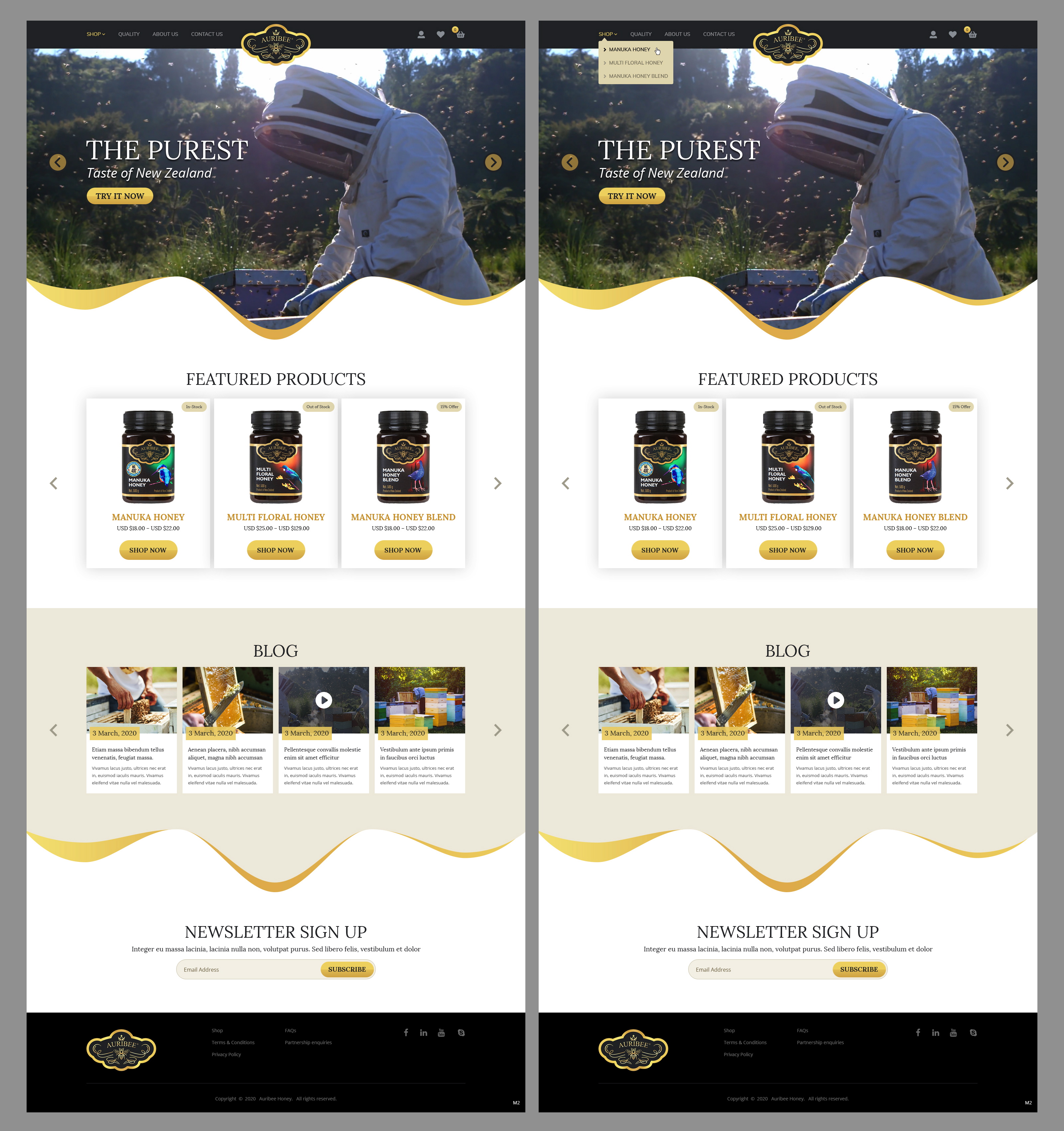 Web-Design von pb für Aurihealth | Design #23830576