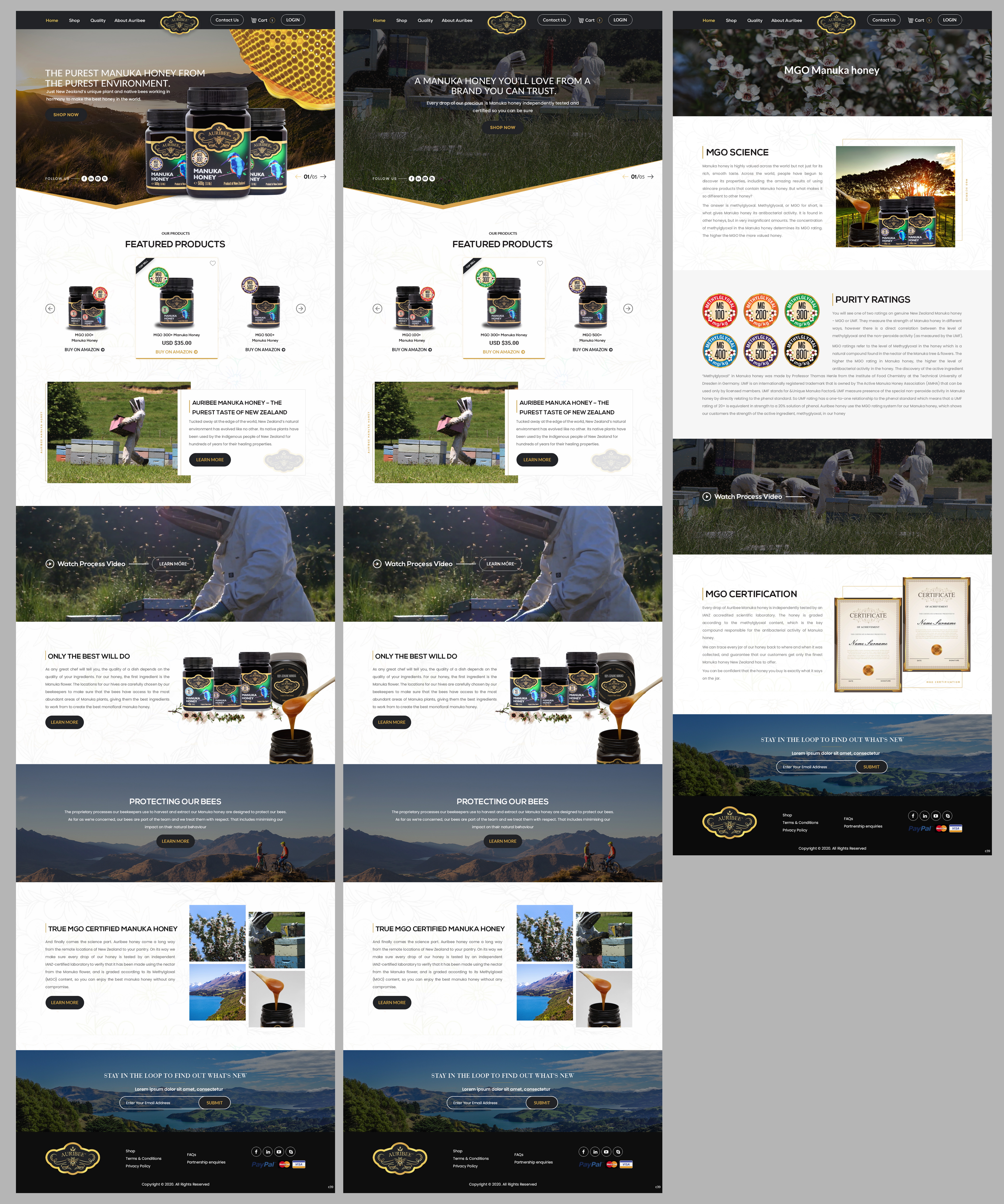 Web-Design von pb für Aurihealth | Design #23856633