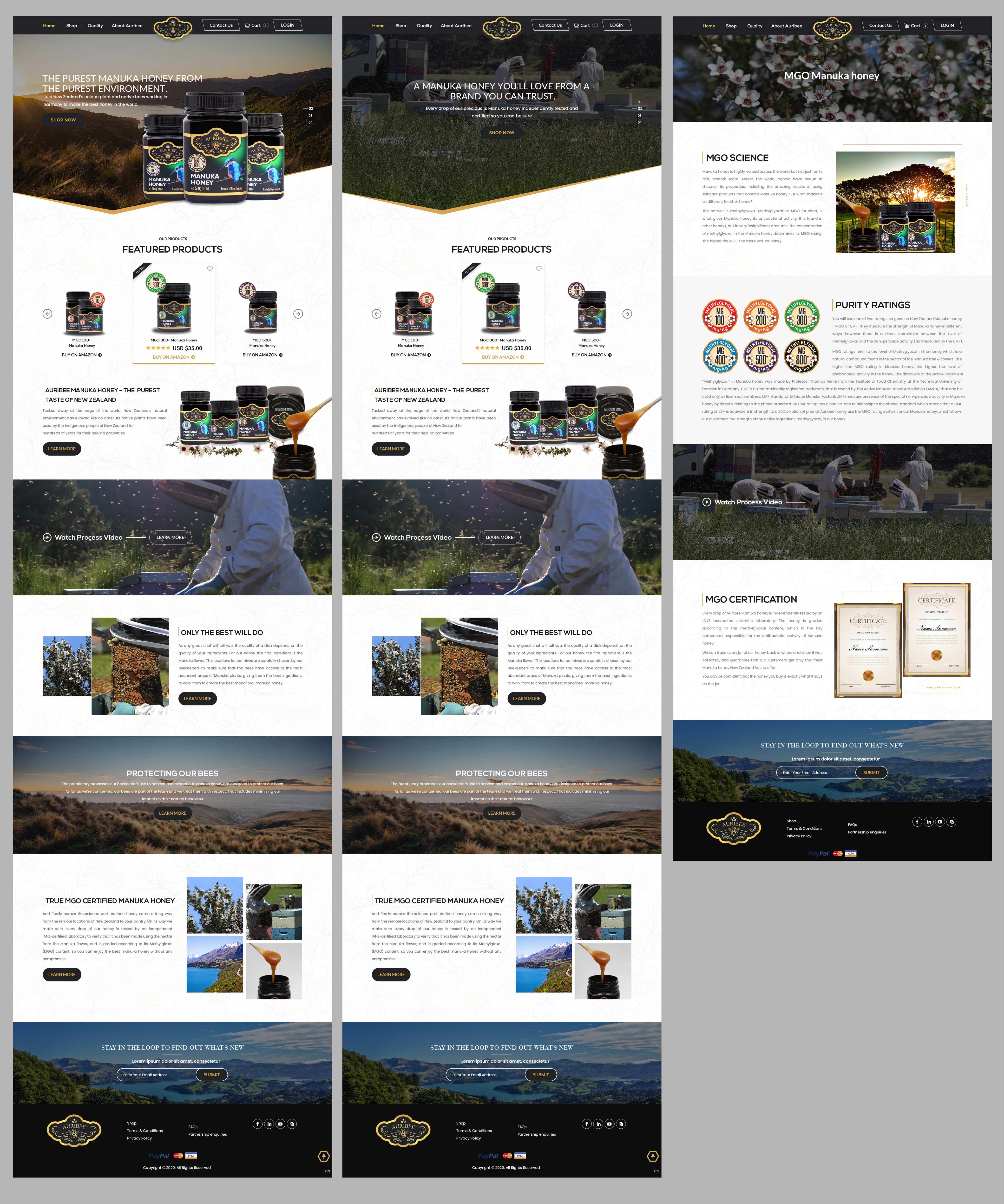 Web-Design von pb für Aurihealth | Design #23878009