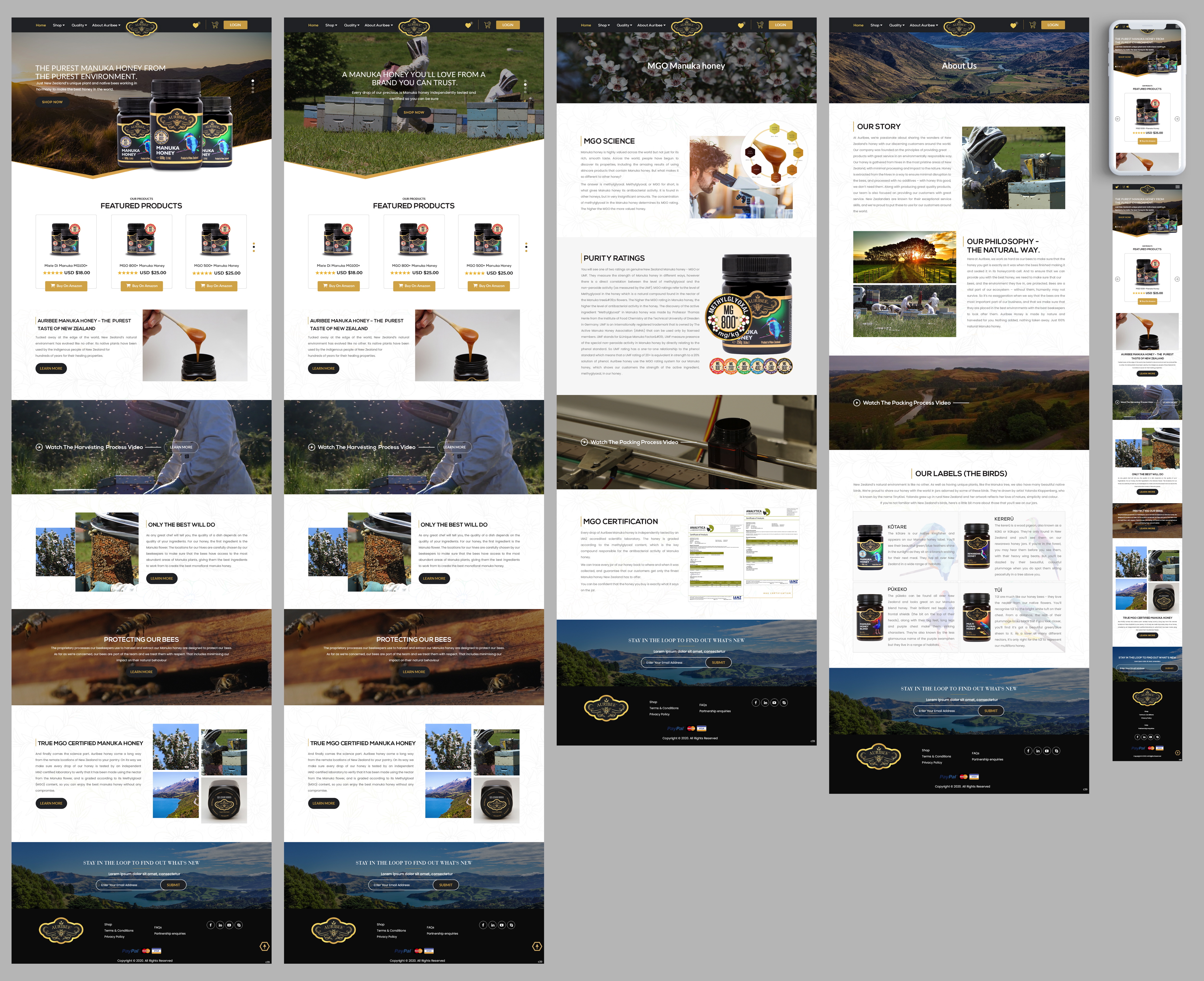 Web-Design von pb für Aurihealth | Design #23895738
