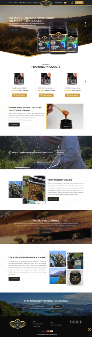 Web-Design von pb für Aurihealth | Design: #23949814