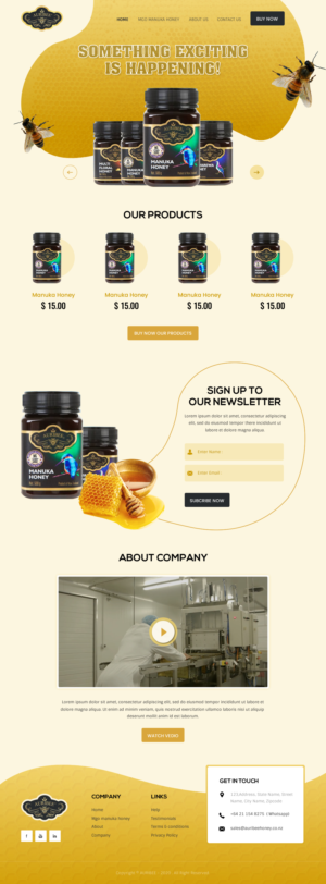 Web-Design von rightway für Aurihealth | Design: #23839527