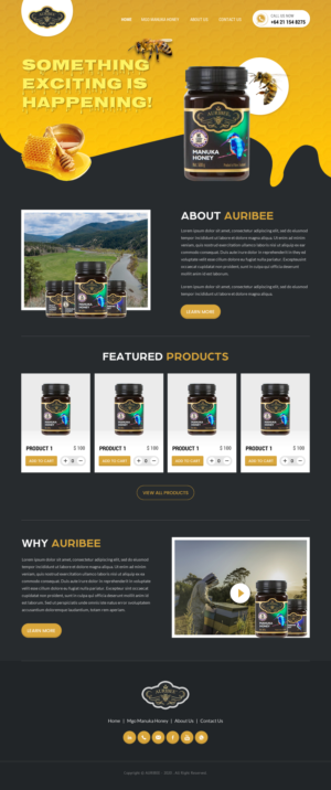 Web-Design von rightway für Aurihealth | Design: #23839534