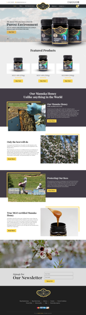 Web-Design von sai.designer87 für Aurihealth | Design: #23838046