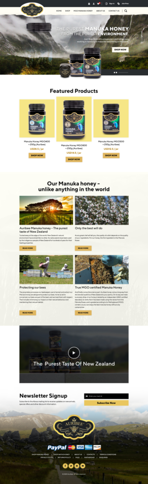 Web-Design von sai.designer87 für Aurihealth | Design: #23838048