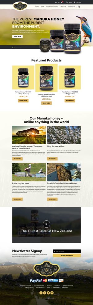Web-Design von sai.designer87 für Aurihealth | Design: #23838049