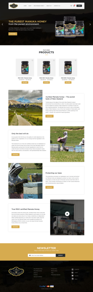 Web-Design von sai.designer87 für Aurihealth | Design: #23838254