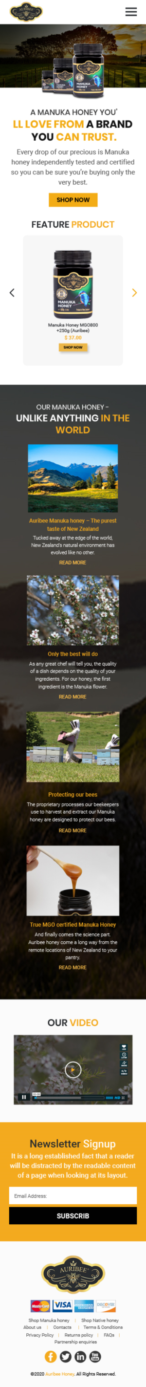Web-Design von sai.designer87 für Aurihealth | Design: #23847055