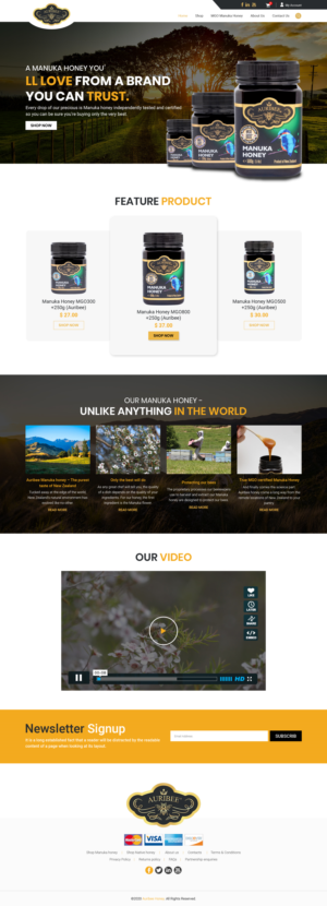 Web-Design von sai.designer87 für Aurihealth | Design: #23847057