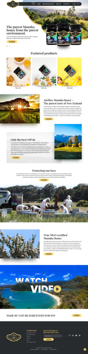 Web Design by nzdesigners for Aurihealth | Design #23855198