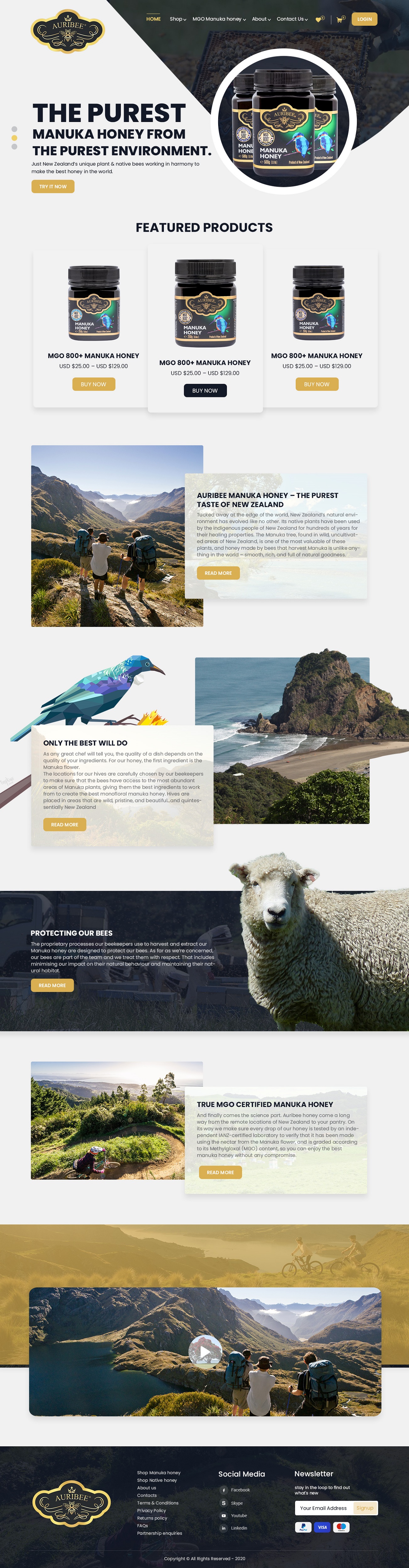 Web-Design von NZ Creatives für Aurihealth | Design #23881502