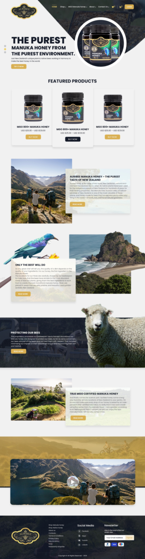 Web-Design von NZ Creatives für Aurihealth | Design: #23881502