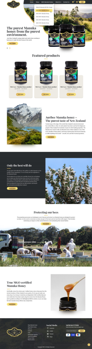 Web-Design von nzdesigners für Aurihealth | Design: #23881519