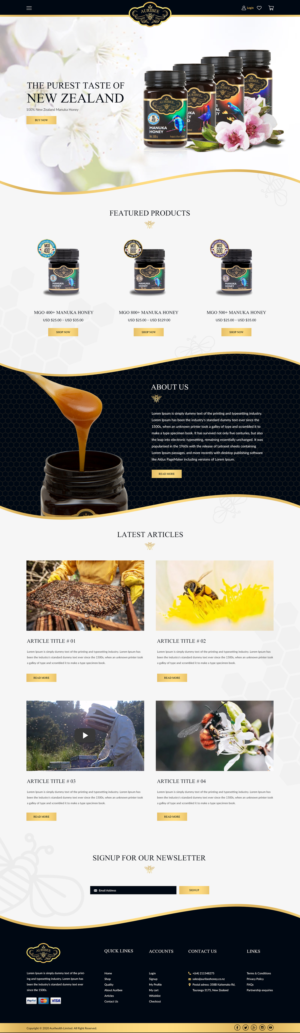 Web Design by bdesigner9 for Aurihealth | Design #23829978