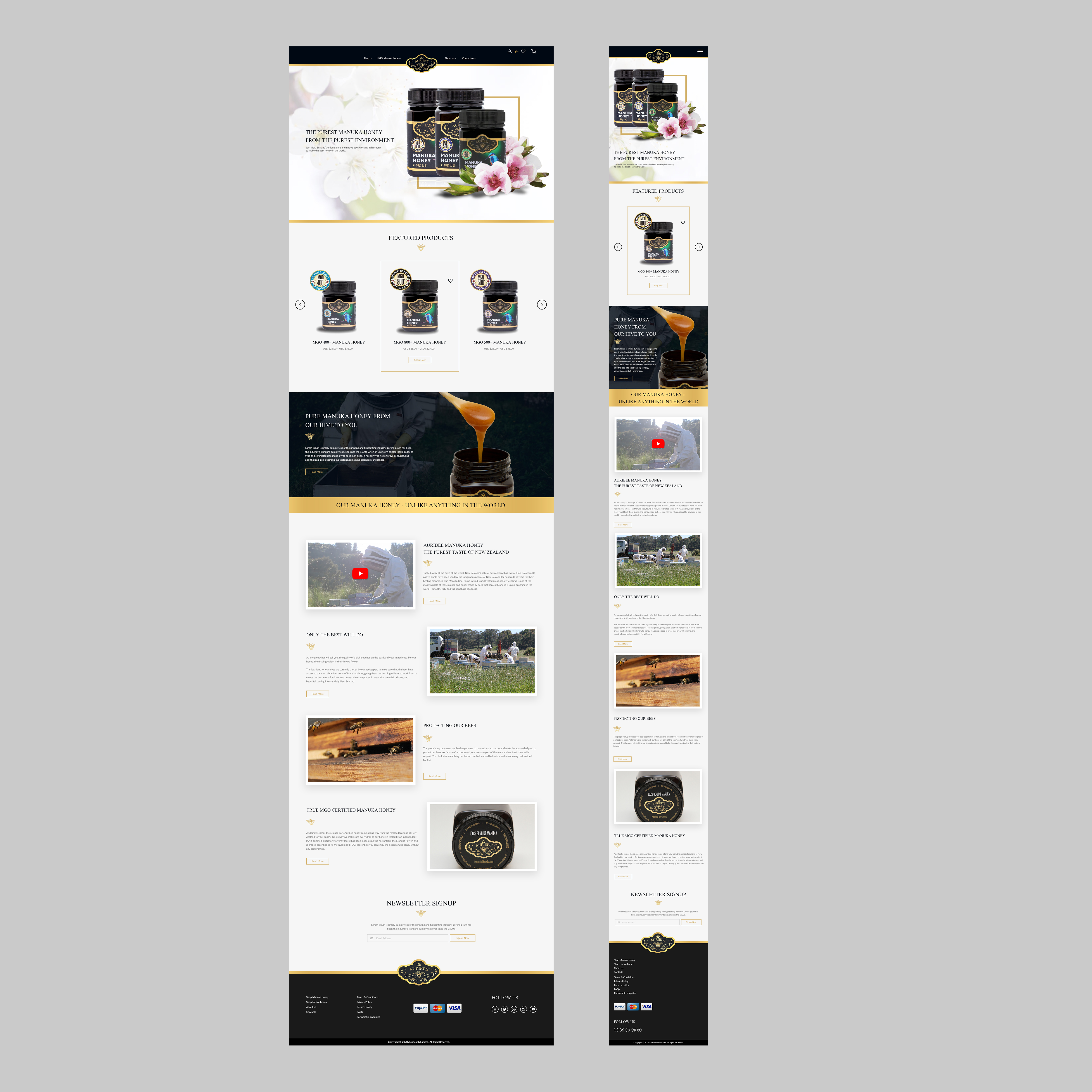 Web Design by bdesigner9 for Aurihealth | Design #23861845