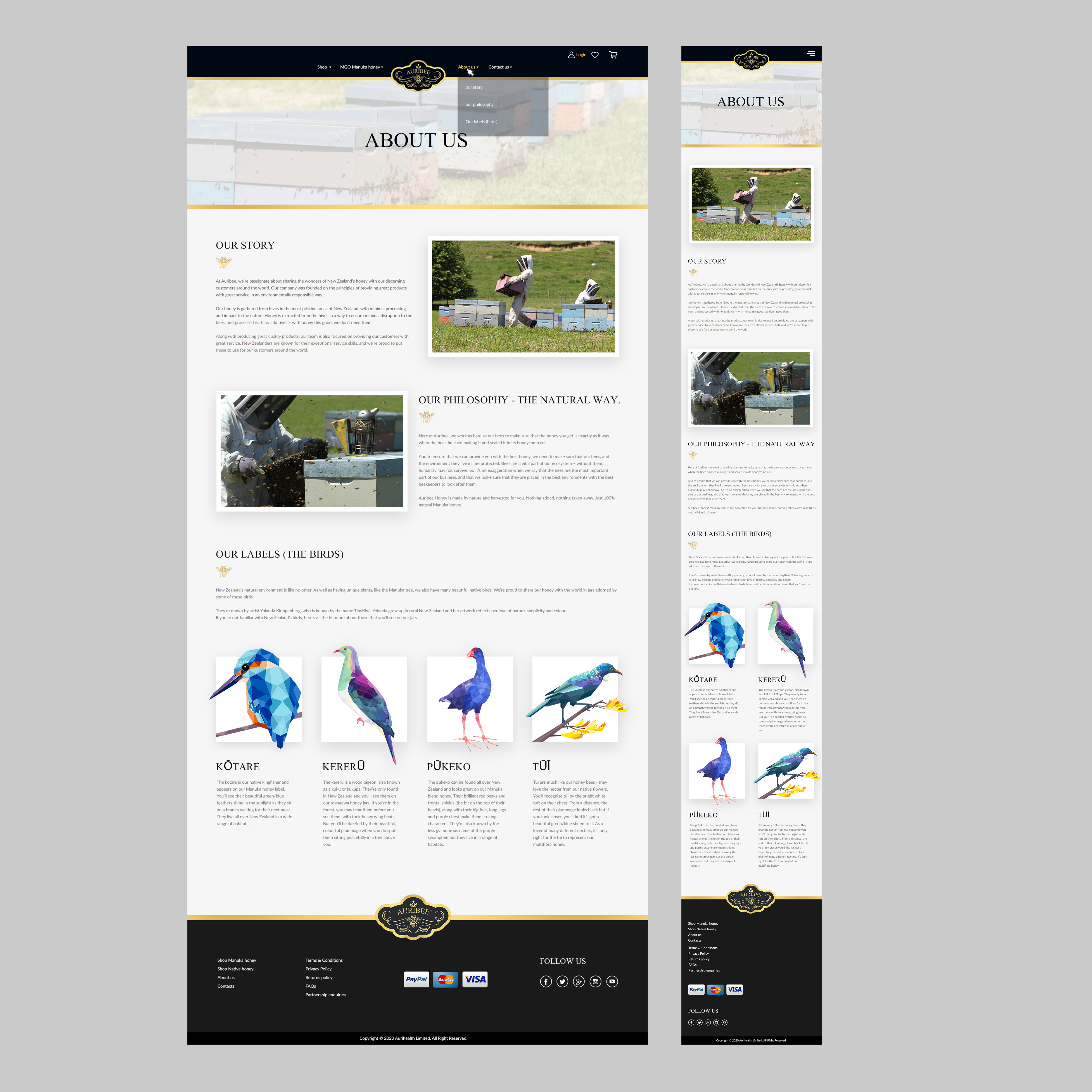 Web Design by bdesigner9 for Aurihealth | Design #23861846