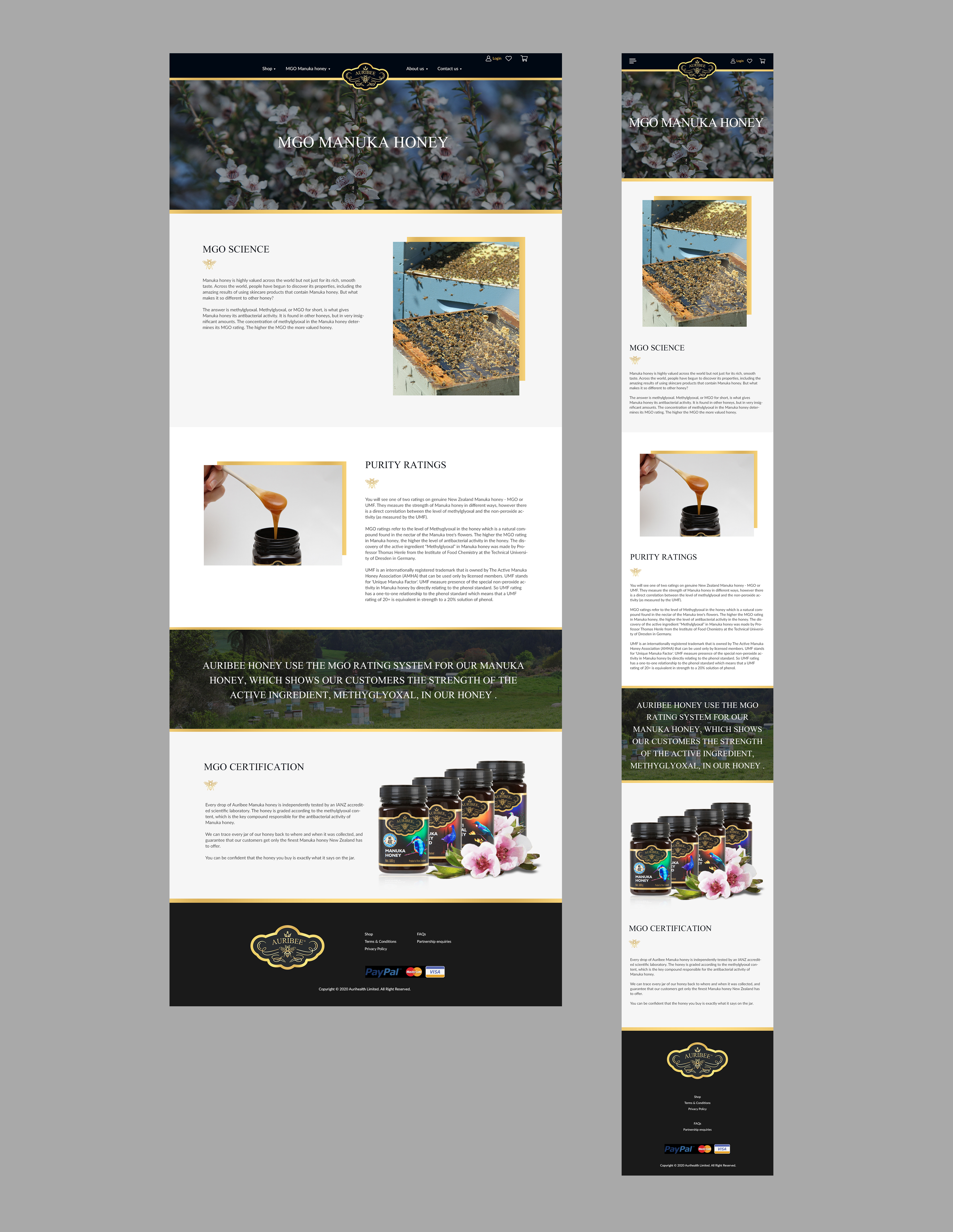 Web Design by bdesigner9 for Aurihealth | Design #23876500