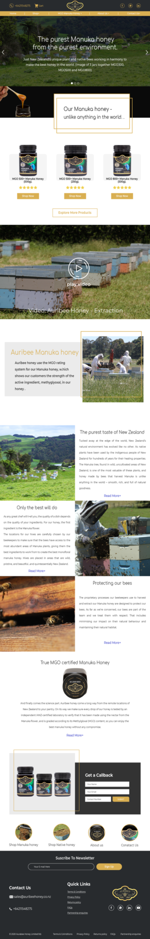 Web-Design von Designtiel für Aurihealth | Design: #23894306