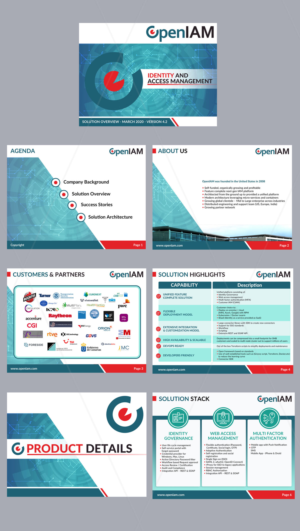 Information Security company needs redesigned powerpoint | Diseño de PowerPoint por DA.