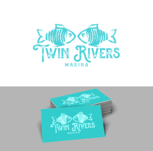 Twin Rivers Marina | Logo Design by trufya