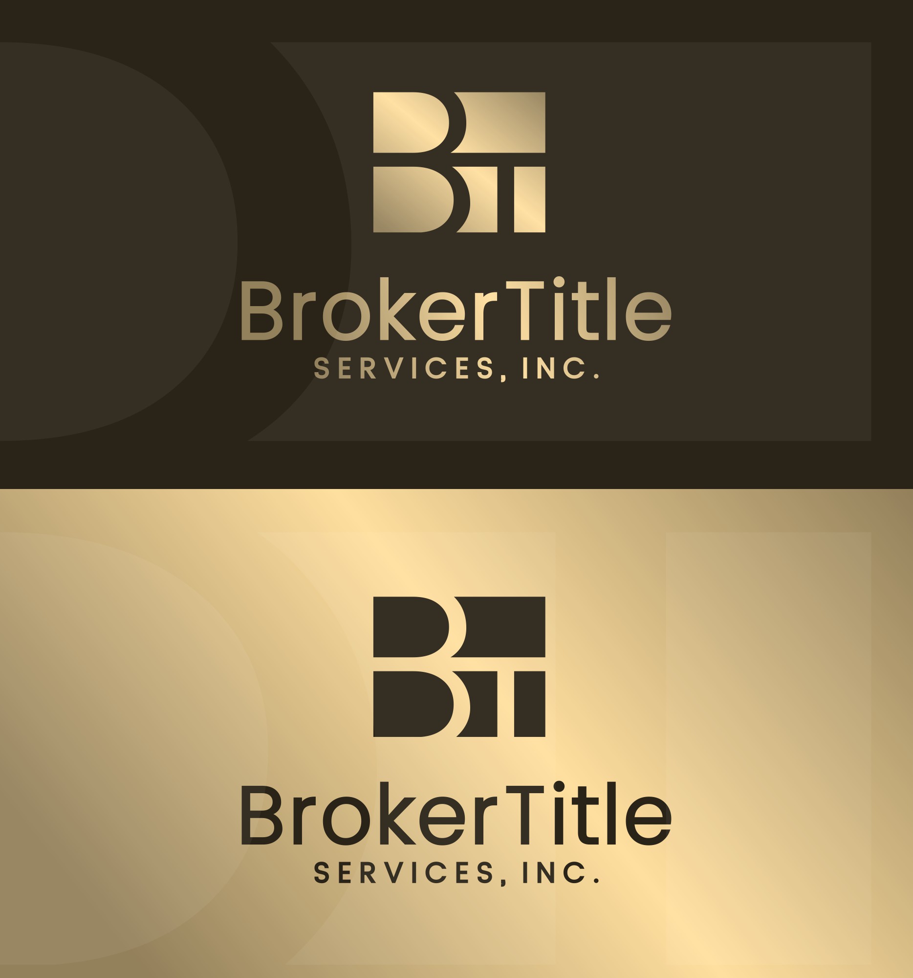 Logo-Design von bojboga für Broker Title Services, Inc. | Design #23832046