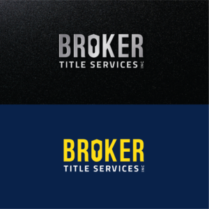 Logo Design by Muhammad Imran 3 for Broker Title Services, Inc. | Design: #23829550