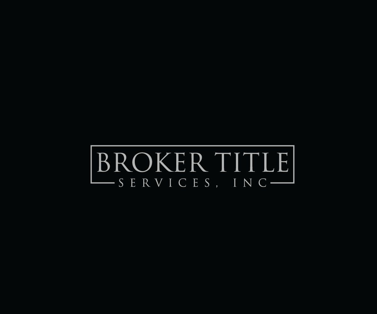 Logo Design by ikramhsakib for Broker Title Services, Inc. | Design #23839986