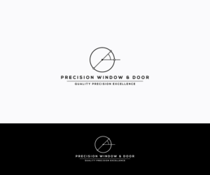 Precision Window & Door        Quality  Precision Excellence | Design de Logo par step forward 2