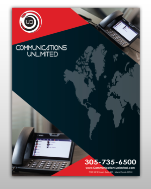 Flyer Design by nyky for Communications Unlimited | Design: #23873054