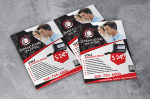 Flyer Design by Gexton for Communications Unlimited | Design: #23843849
