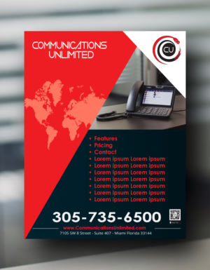 Flyer Design by beezay for Communications Unlimited | Design #23828439