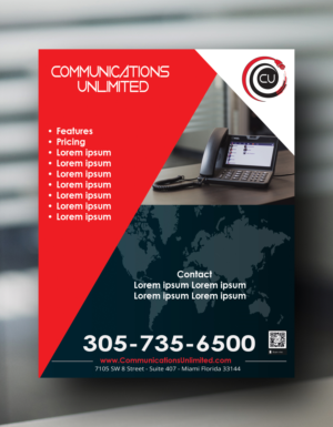 Flyer Design by beezay for Communications Unlimited | Design: #23828440