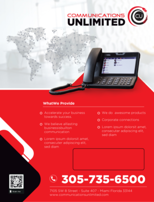 Flyer Design by jobishk for Communications Unlimited | Design #23877516