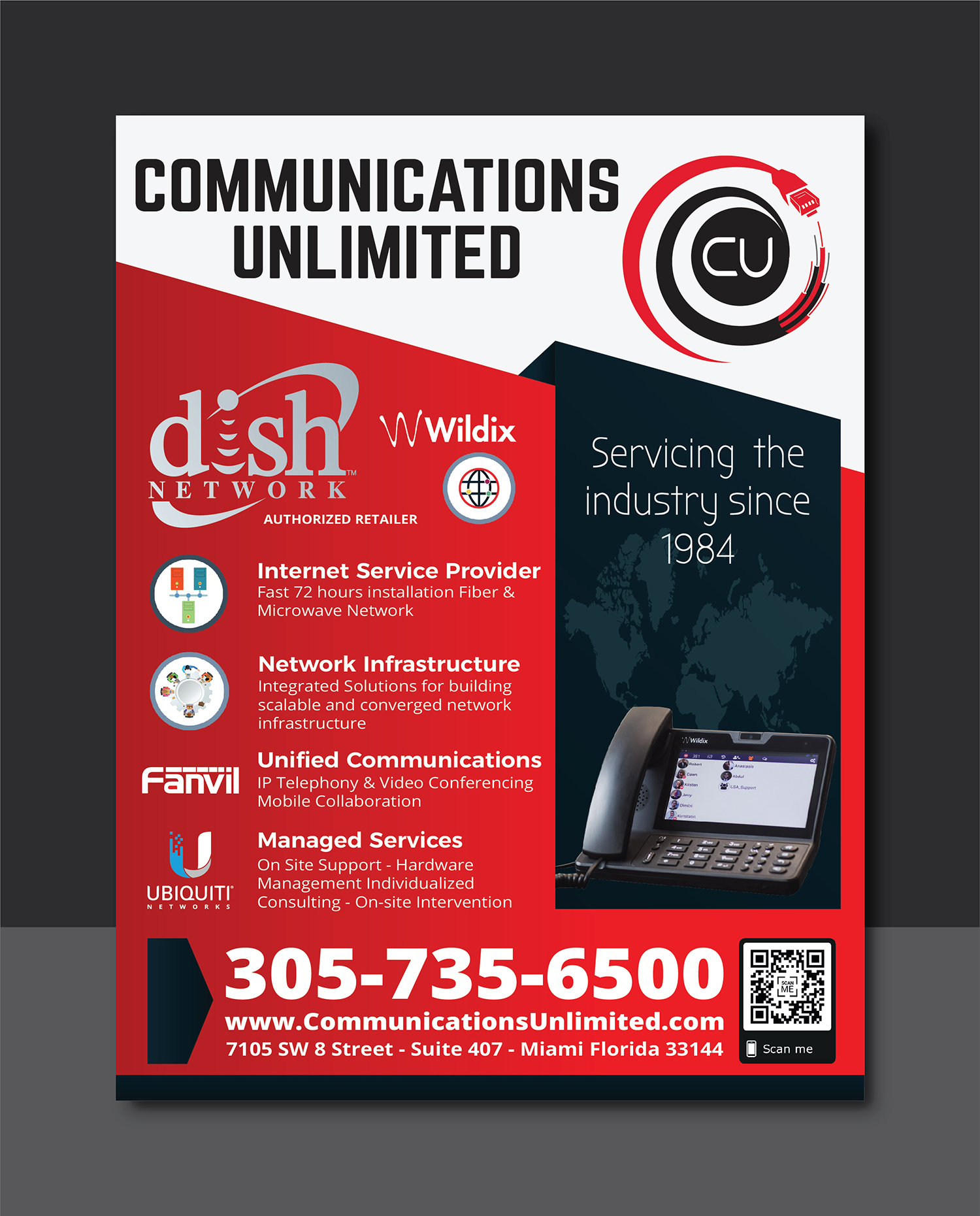 Flyer Design by Deziners Zone for Communications Unlimited | Design #23828447