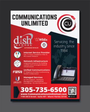 Flyer Design by Deziners Zone for Communications Unlimited | Design: #23828447