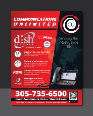 Flyer Design by Deziners Zone for Communications Unlimited | Design: #23828448