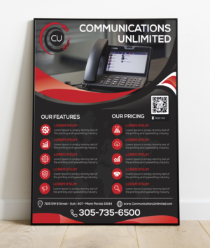 Flyer Design by anirban.graphics16 2 for Communications Unlimited | Design #23869335