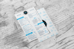 Menu Design by turtle.des for this project | Design: #23850023