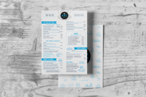 Menu Design by turtle.des for this project | Design: #23850024