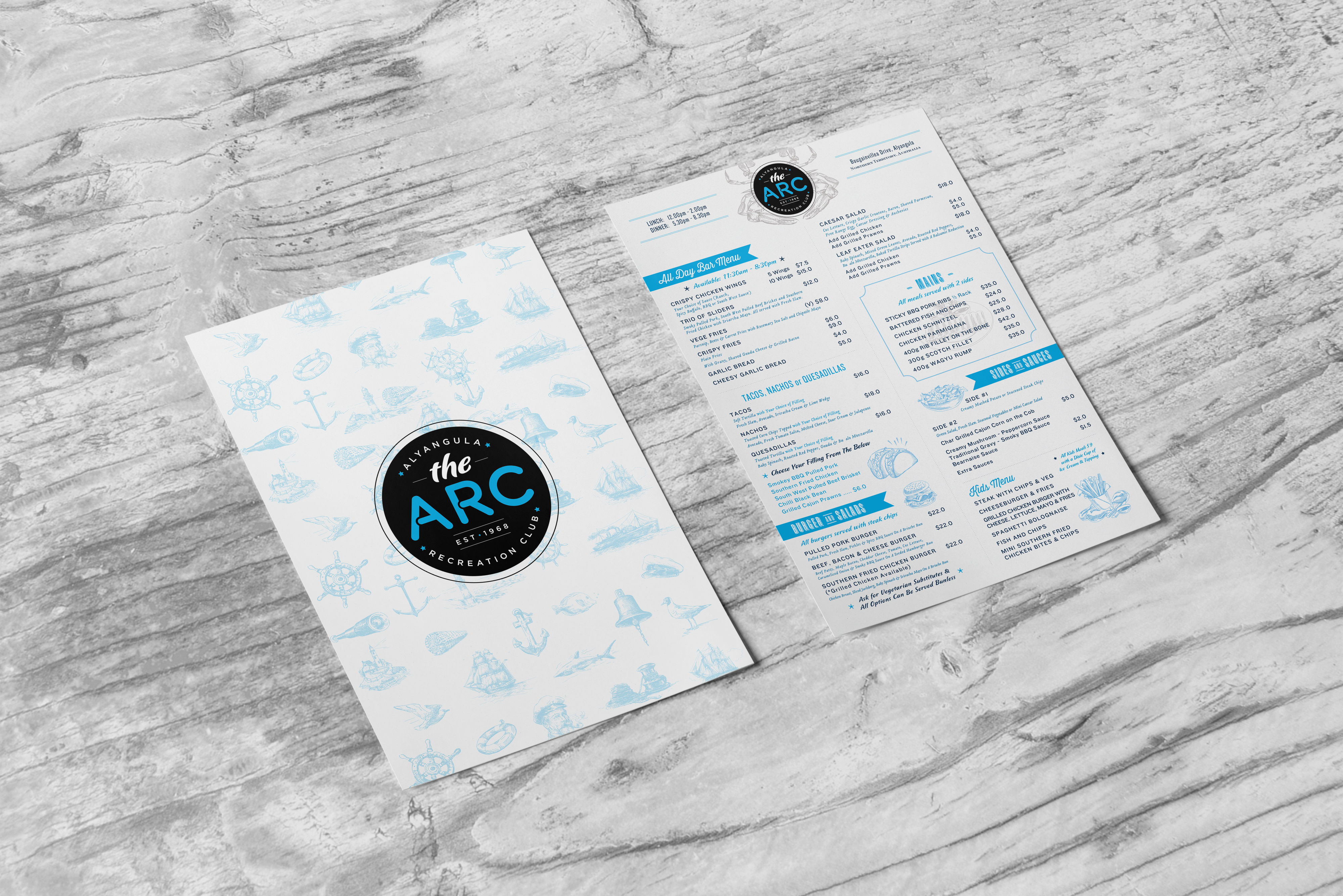 Menu Design by turtle.des for this project | Design #23850025